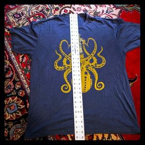 Octopus scuba diver t shirt